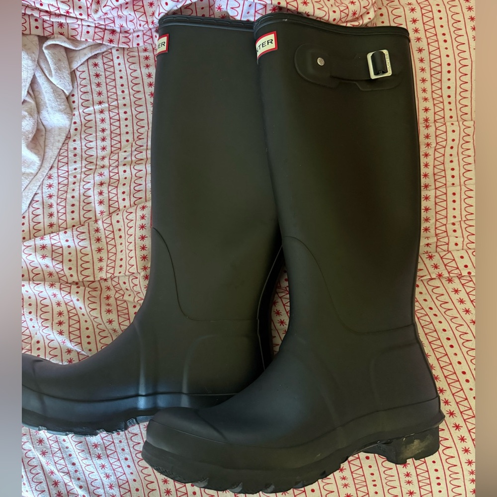 Hunter Black Women's Winter & Rain Boots